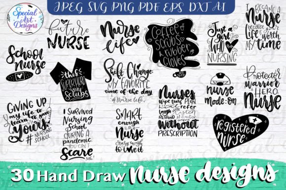Real-World Look at the Nurse Svg Bundle Nurse Quotes Svg