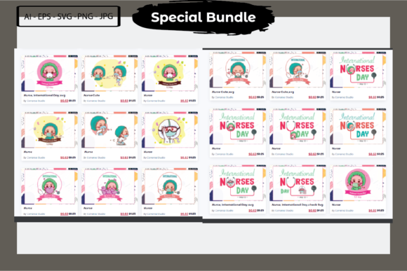 Reviewing Nurse Day Cute Bundle for Embroidery Projects