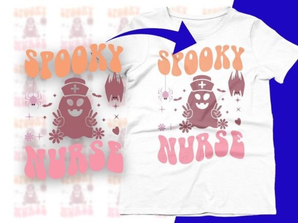 Spooky Nurse Halloween Nurse Svg PNG