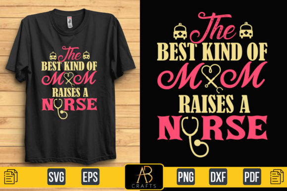 The Best Kind of Mom Raises Nurse Design: Embroidery Review