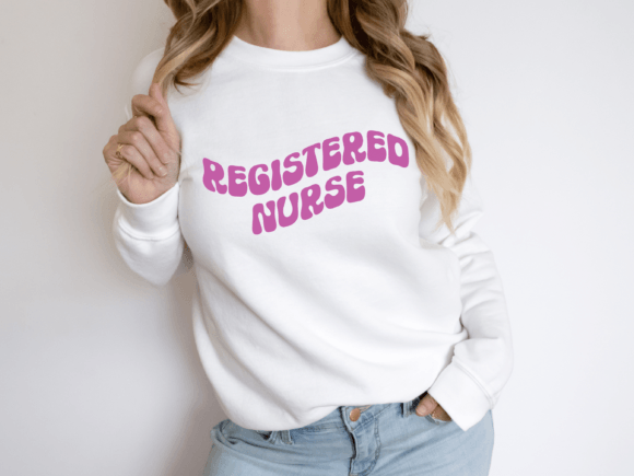 Wavy Registered Nurse SVG - RN PNG: A Designer's Review